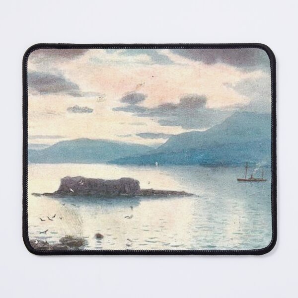 Item preview, Vintage Illustration of Oban, Scotland - Shepherds Hat & Sound of Mull designed and sold by yourscotland.