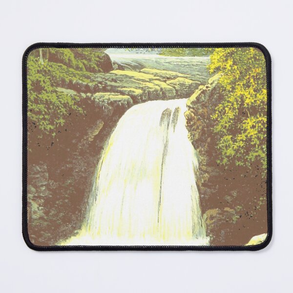 Item preview, Vintage Illustration of Falls of Garravalt, Scotland designed and sold by yourscotland.