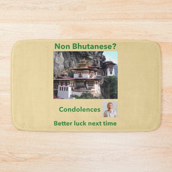 Item preview, "Condolences to Non Bhutanese" gr designed and sold by skoumpourdides.