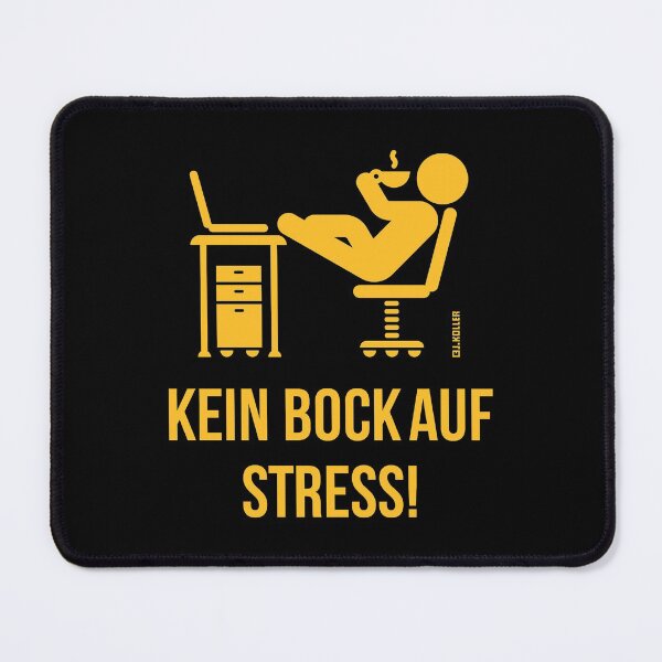 Item preview, Don't feel like stress! (Office / Work / Stress Free / Gold) designed and sold by Roderix.