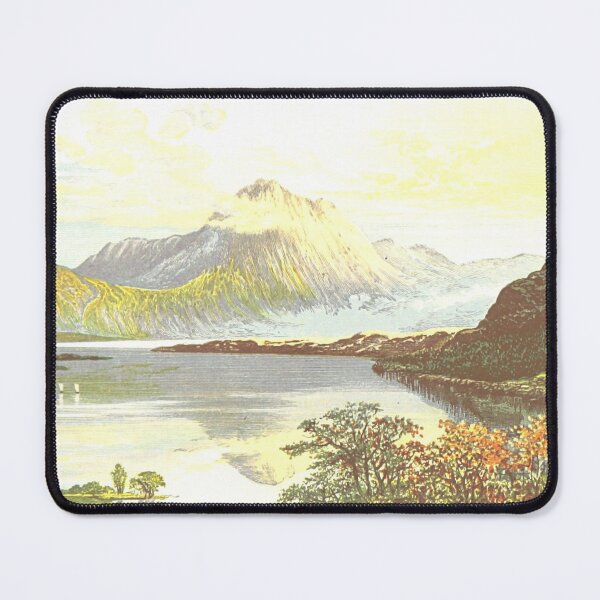 Item preview, Vintage Illustration of Loch Maree, Scotland designed and sold by yourscotland.
