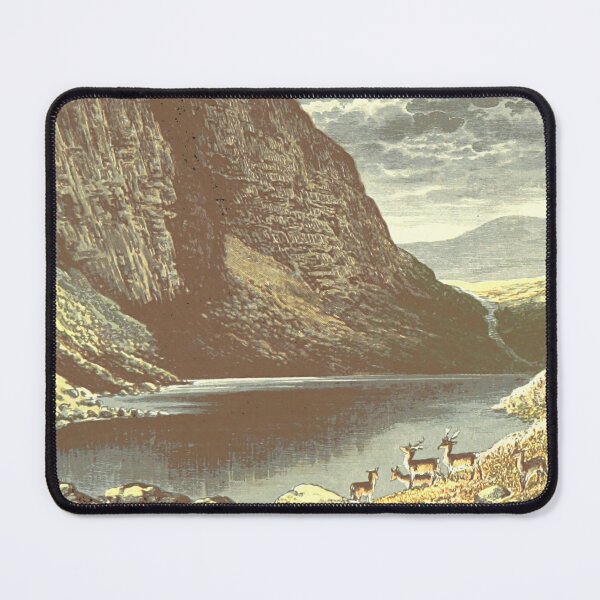 Item preview, Vintage Illustration of Dhu Loch – Loch-na-Gar, Scotland designed and sold by yourscotland.