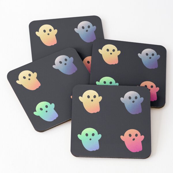 Item preview, Multicolor ghost boo squad designed and sold by Bianca Brownish.