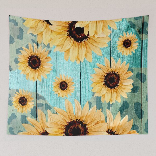 Item preview, Scattered sunflowers overlap designed and sold by Shawa Shop.