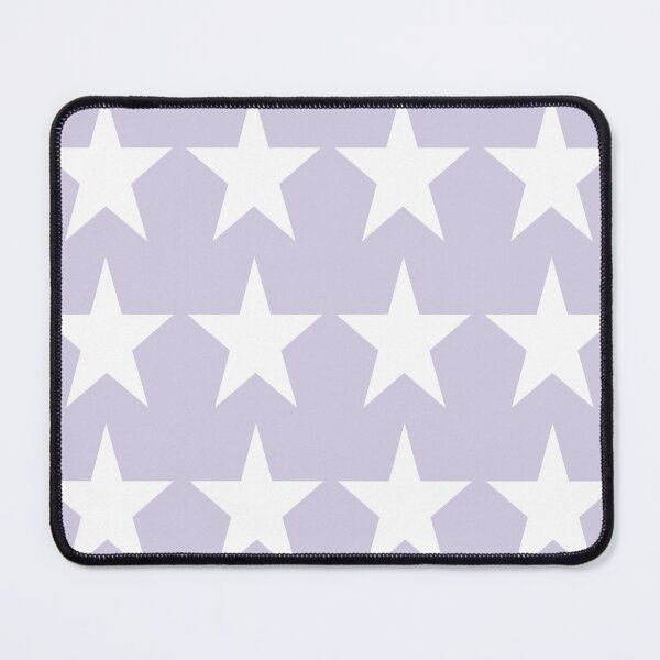 Item preview, Large WHITE and LILAC STARS designed and sold by RachelMacht.