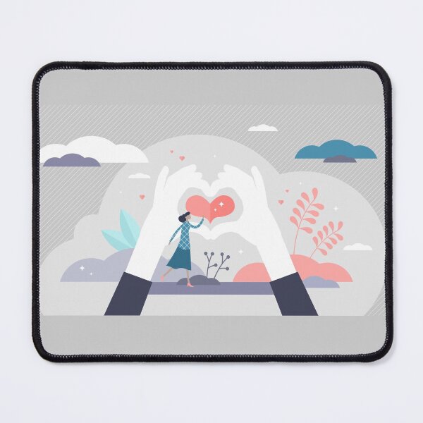 Item preview, Loving Hands 2 Edition - National Nonprofit Day Woman Grey/ Pink designed and sold by Benjamin Daniel.