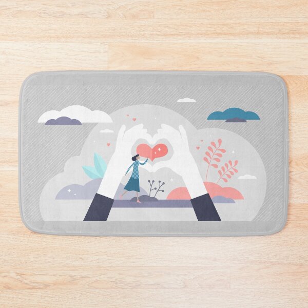 Item preview, Loving Hands 2 Edition - National Nonprofit Day Woman Grey/ Pink designed and sold by Benjamin Daniel.