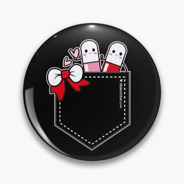 Item preview, cute pills in pocket cartoon designed and sold by princessmi-com.