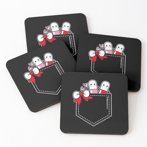 Item preview, cute pills in pocket cartoon designed and sold by princessmi-com.