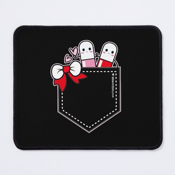 Item preview, cute pills in pocket cartoon designed and sold by princessmi-com.