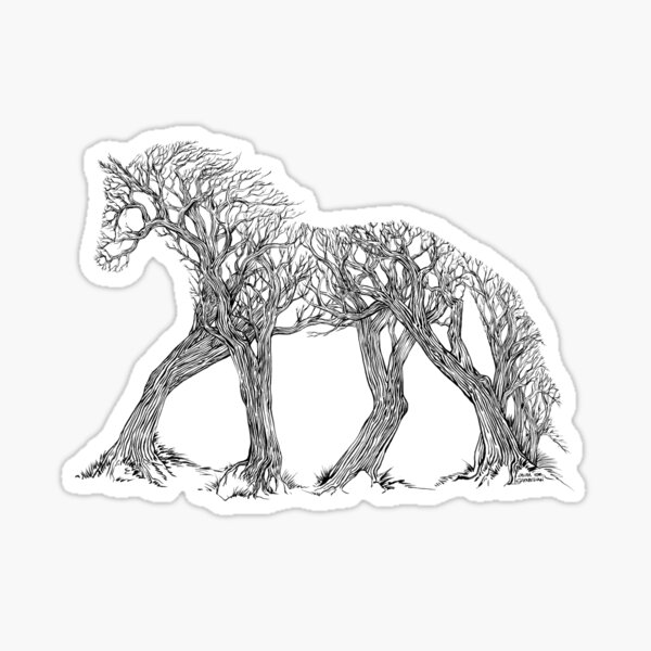 EquiBark Sticker
