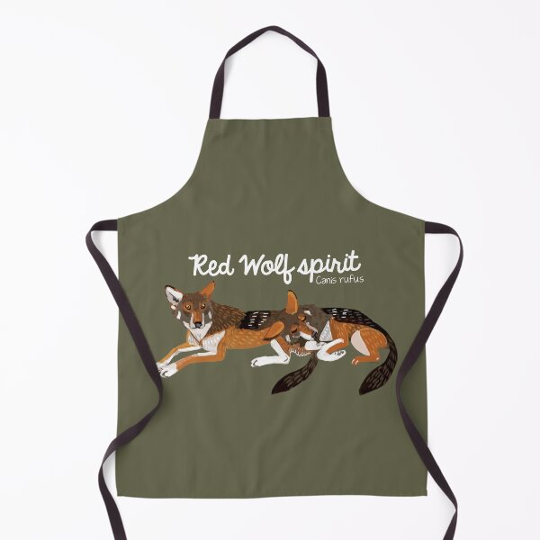 Item preview, Canis rufus the Wolf Spirit #1 designed and sold by belettelepink.