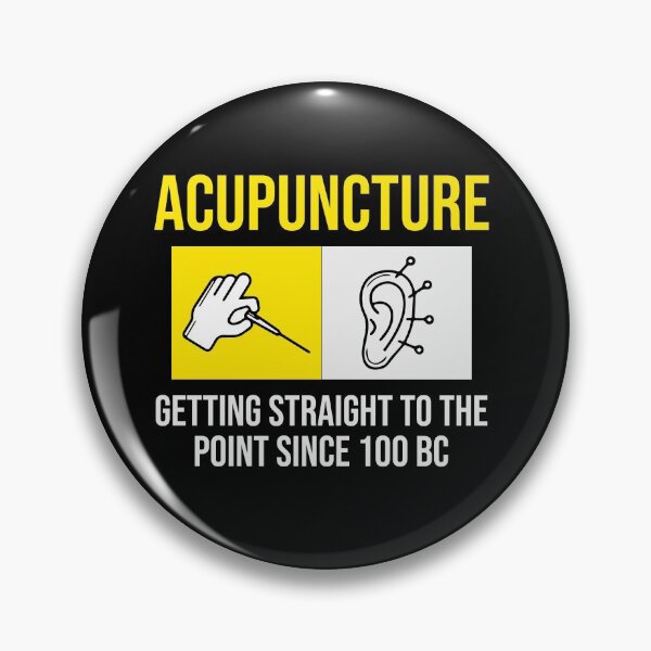 Item preview, Acupuncture Acupuncturist Chinese Medicine Funny Saying designed and sold by CuteDesigns1.