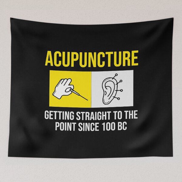 Item preview, Acupuncture Acupuncturist Chinese Medicine Funny Saying designed and sold by CuteDesigns1.