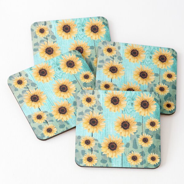 Item preview, Scattered large sunflowers designed and sold by Shawa Shop.