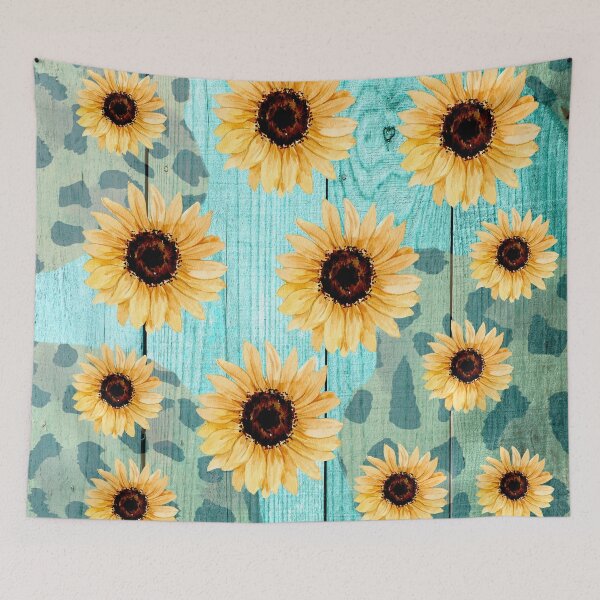 Item preview, Scattered large sunflowers designed and sold by Shawa Shop.