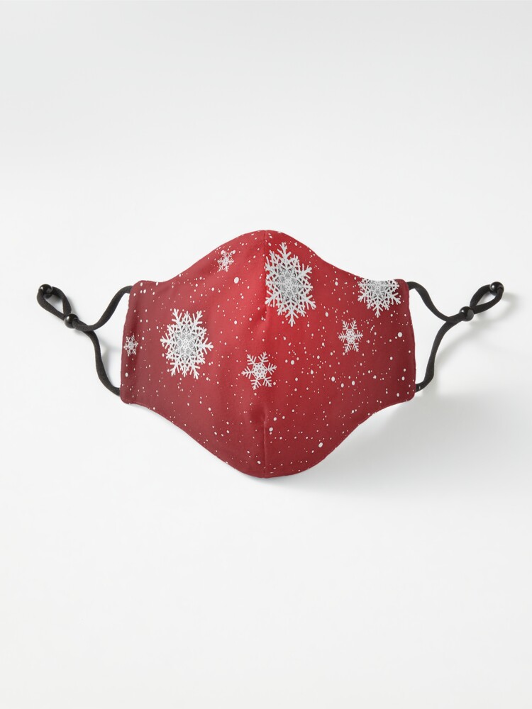 Alternate view of Snowflakes Mask