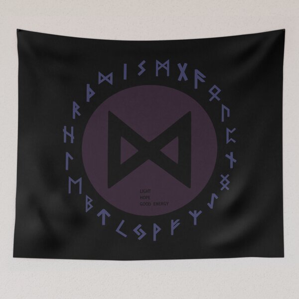 Item preview, Purple Dagaz Futhark  | Icelandic | Viking Rune Symbol designed and sold by Depic Spirit.