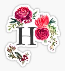 letter h stickers redbubble