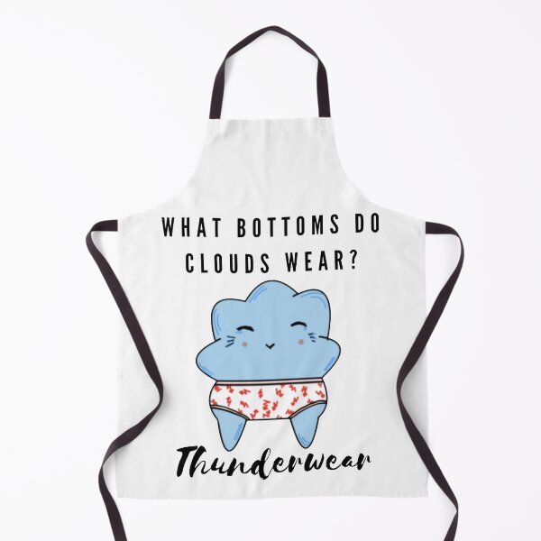 Item preview, Funny Cloud Thunder Underwear designed and sold by Funpunny.