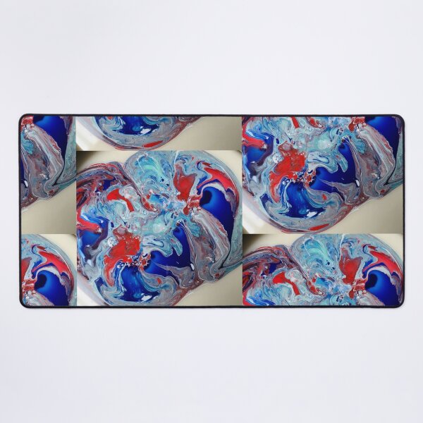 Item preview, Red, white, blue abstract designed and sold by zchriswit.
