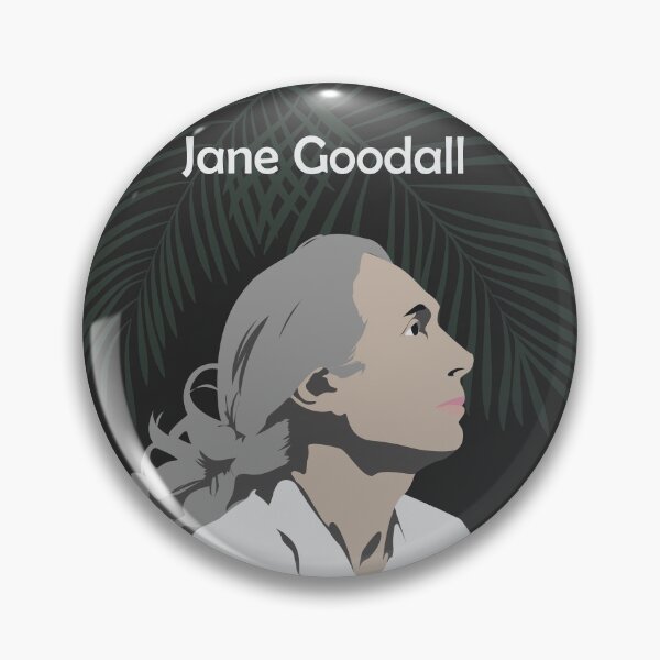 Item preview, Jane Goodall Poster Art Chimpanzee, female scientist, science poster, classroom decor, feminist art print, Steminist, stem art, stem women, animal rights designed and sold by GalleryArtField.