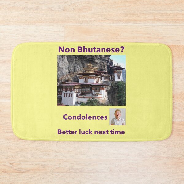 Item preview, "Condolences to Non Bhutanese"  pl designed and sold by skoumpourdides.