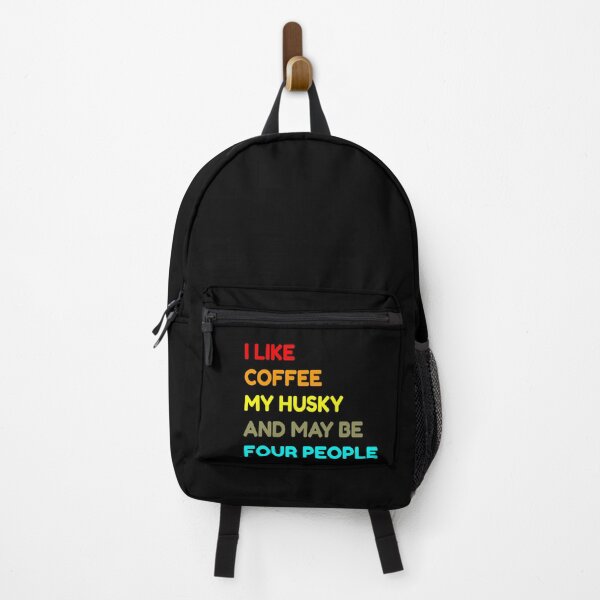 Artikelvorschau, Ich mag Kaffee, mein Husky und kann vier Personen sein - Lustiger Kaffee entworfen und verkauft von AsmArt-co.