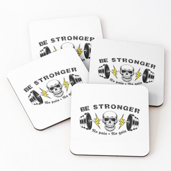 Item preview, Be Stronger - no pain no gain designed and sold by SHINIGAMI-SHOP.
