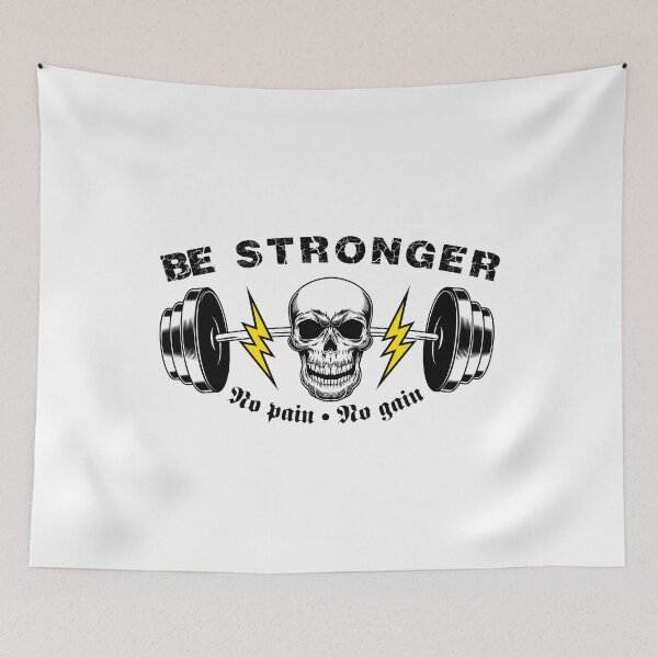 Item preview, Be Stronger - no pain no gain designed and sold by SHINIGAMI-SHOP.