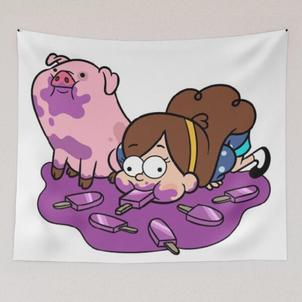 Item preview, Mabel and Waddles eat ice cream  designed and sold by Kristina-sw.