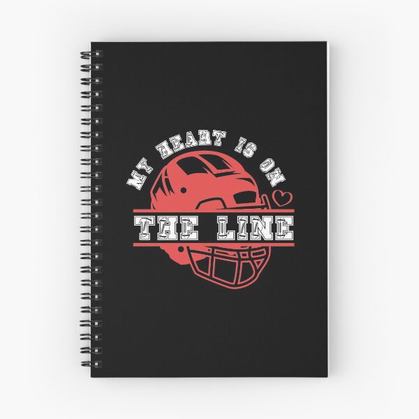 Item preview, Football My Heart Is On The Line  designed and sold by plussorn.
