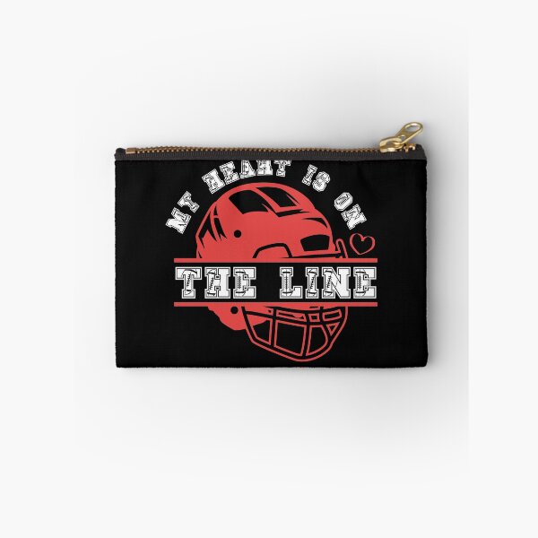 Item preview, Football My Heart Is On The Line  designed and sold by plussorn.