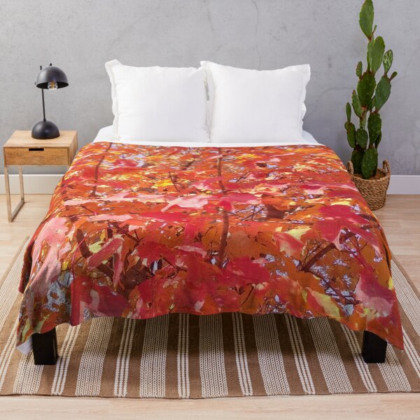 Item preview, Red Autumn Leaves designed and sold by Dodie the Llama Designs.