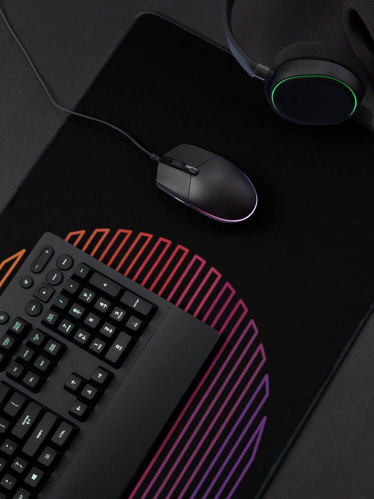 Alternate view of Linear Light Mouse Pad