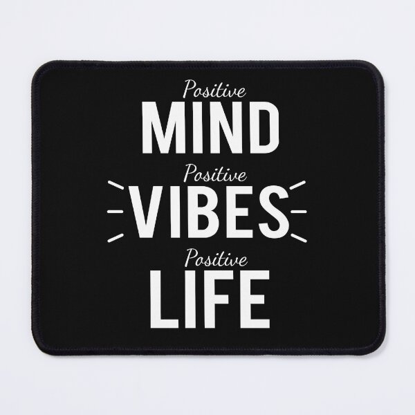 Item preview, Positive Mind Positive Vibes Positive Life Uplifting Happy Wisdom designed and sold by cssdru.