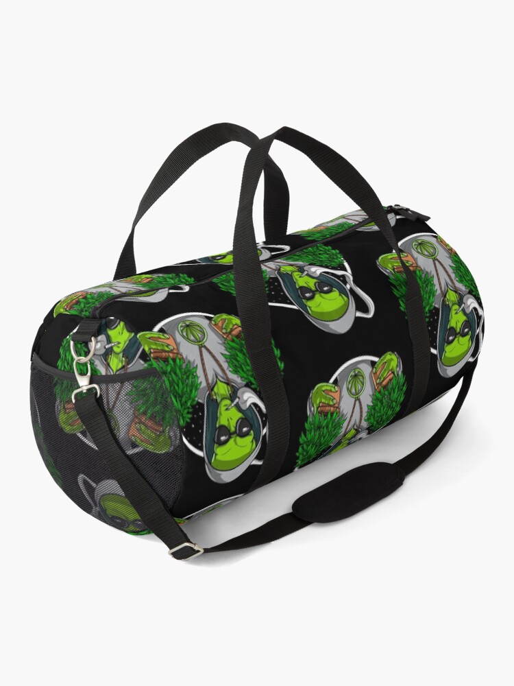 Alternate view of Alien Weed Stoner Duffle Bag