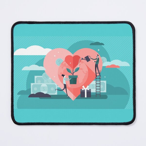 Item preview, Philanthropy Edition - National Nonprofit Day Couple Blue/ Pink designed and sold by Benjamin Daniel.