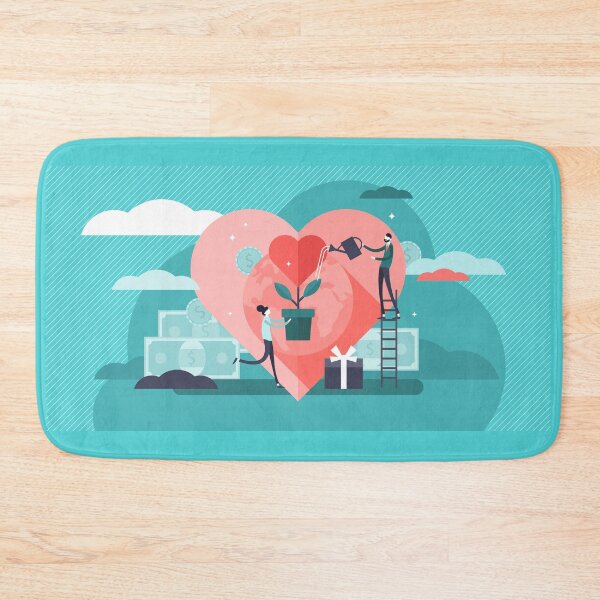 Item preview, Philanthropy Edition - National Nonprofit Day Couple Blue/ Pink designed and sold by Benjamin Daniel.