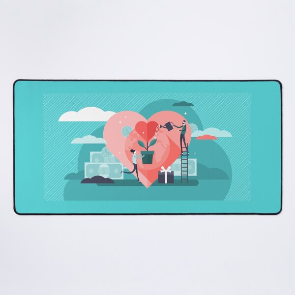 Item preview, Philanthropy Edition - National Nonprofit Day Couple Blue/ Pink designed and sold by Benjamin Daniel.