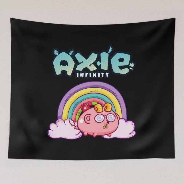 Item preview, Cloudy Rainbow Axie Infinity designed and sold by QuartoRomano.