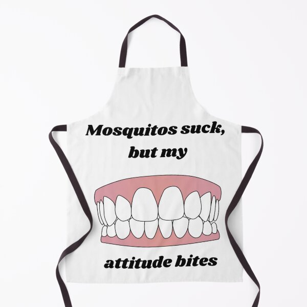 Item preview, Mosquitos suck, but my attitude bites designed and sold by BlueThrow.