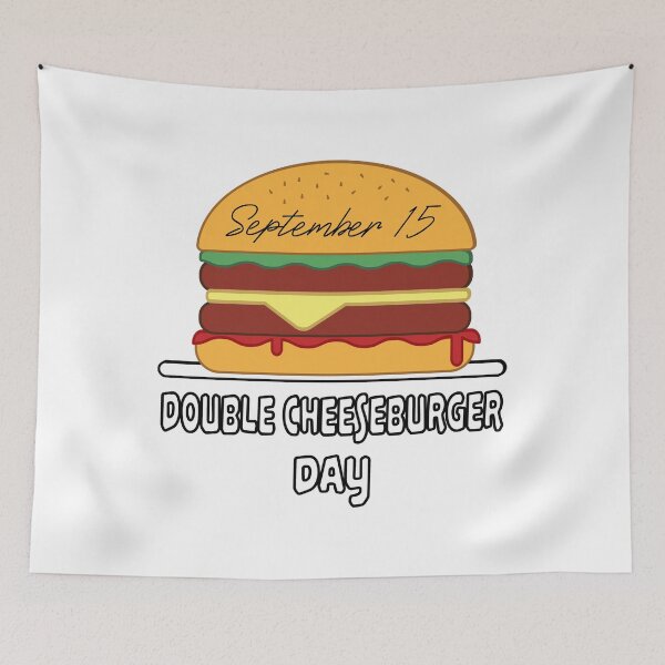Item preview, Double Cheeseburger Day designed and sold by emhoteb.