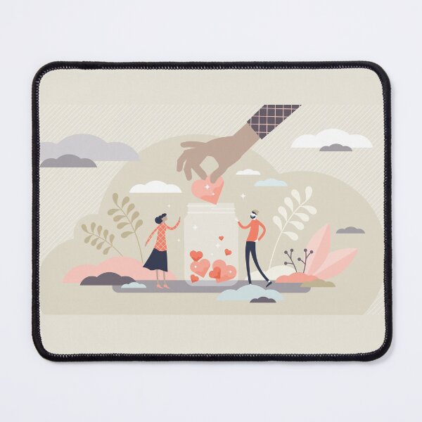 Item preview, Support Edition - National Nonprofit Day Couple Yellow/ Pink designed and sold by Benjamin Daniel.