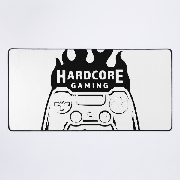 Item preview, Hardcore Gaming Zone Vintage Monochrome Gaming White designed and sold by WearWolfDesigns.
