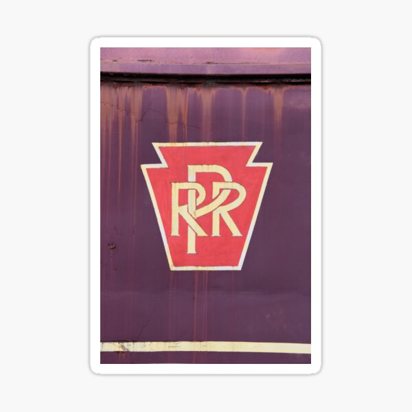 "Pennsylvania Rail Road Logo" Sticker For Sale By Searchlight | Redbubble