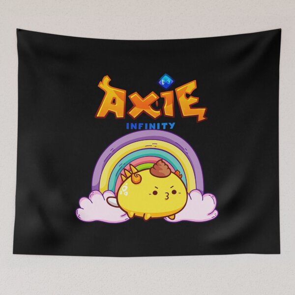 Item preview, Cloudy Rainbow Axie Infinity designed and sold by QuartoRomano.