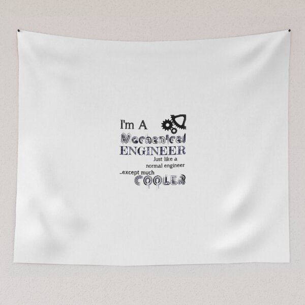 Item preview, I'm a Mechanical Engineer! designed and sold by DragonSpirit95.