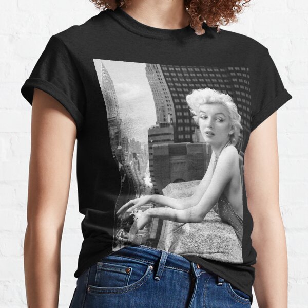 Marilyn Monroe - Las cosas han cambiado - B & W Camiseta clásica