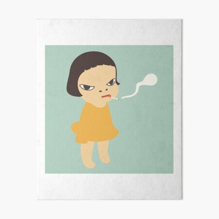 Item preview, smoking yoshitomo nara designed and sold by SweatVtgShirts.